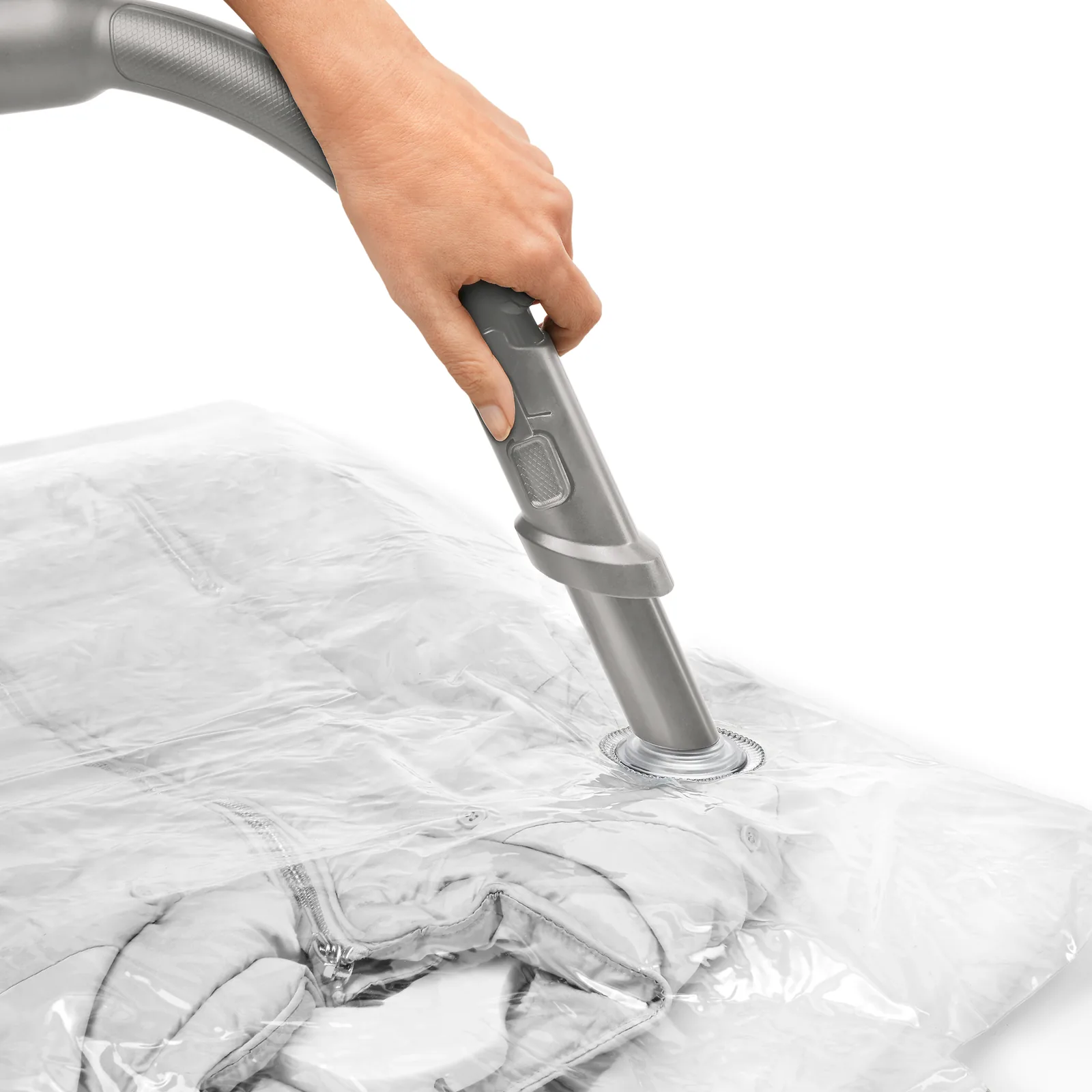Sac de rangement sous vide - 60x110 cm - Transparent — vue 8