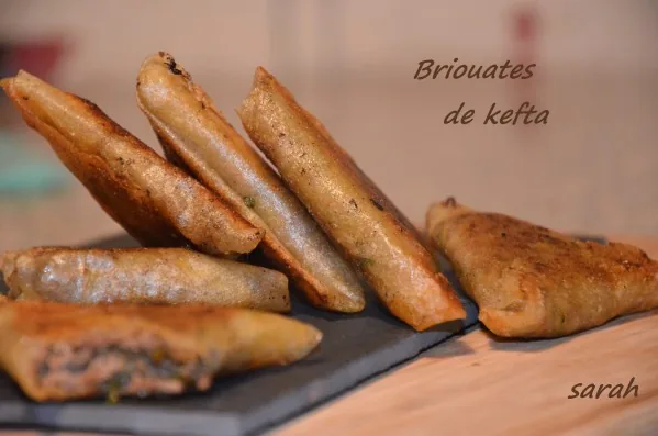 Briouate de kefta brik à l’orientale