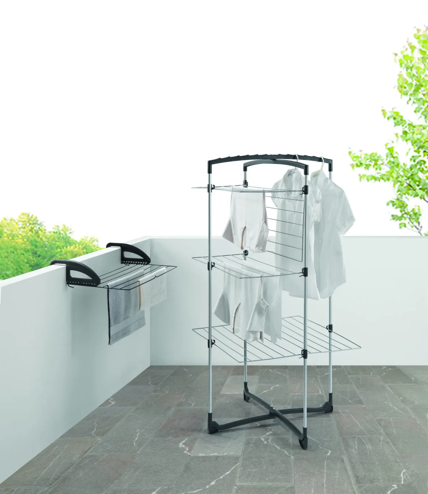 Séchoir à linge 25M FORTINO 3 plus + Séchoir à balcon — vue 2
