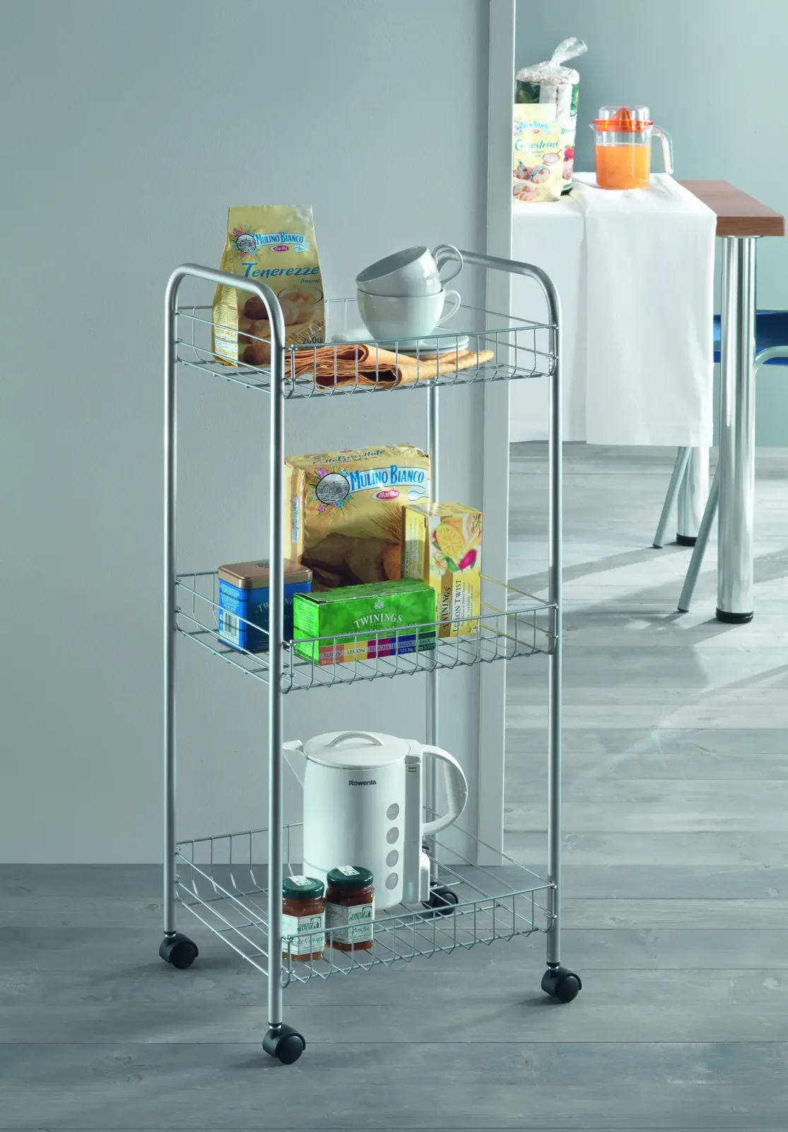 Resserre salle de bain 3 paniers — vue 2