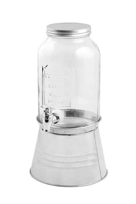 Distributeur d'eau avec stand - 3.5L - Transparent — vue 3