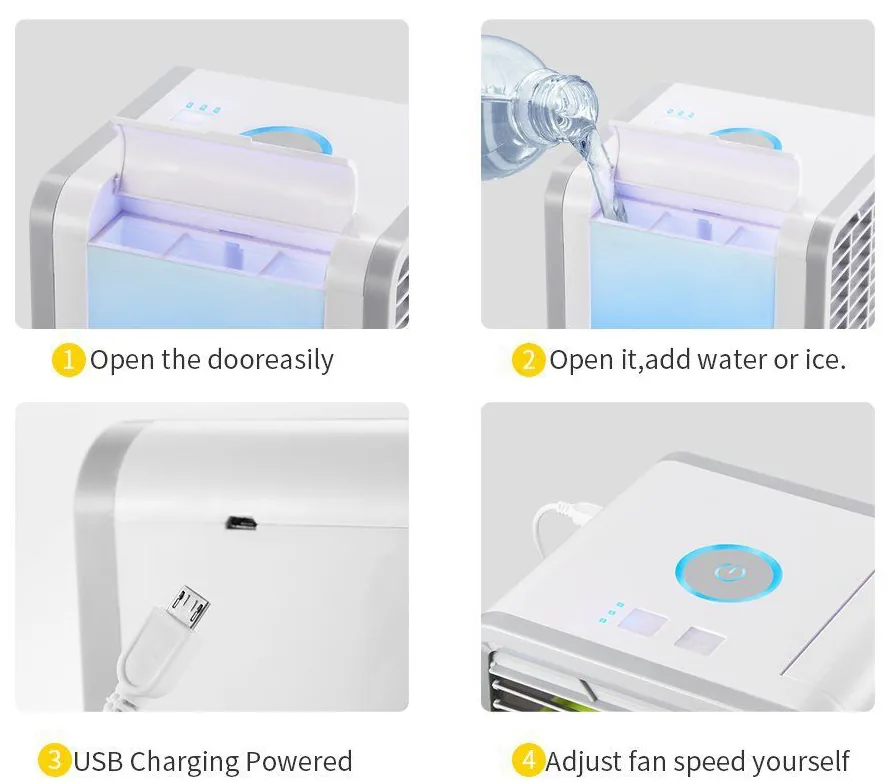 Ventilateur refroidisseur d'eau — vue 4