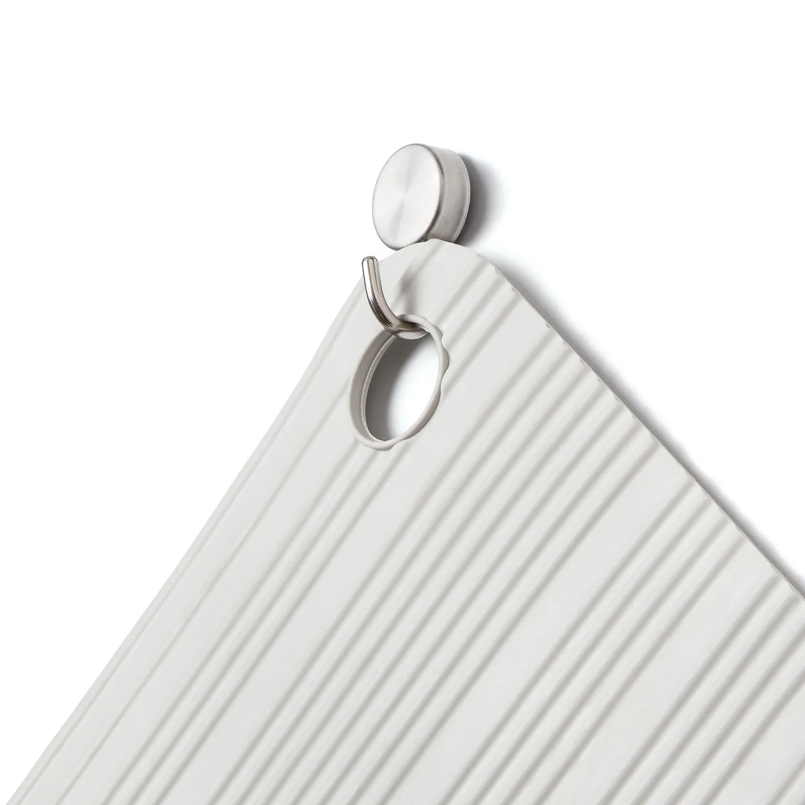 Tapis de douche - 50 x 50 cm - Blanc — vue 4