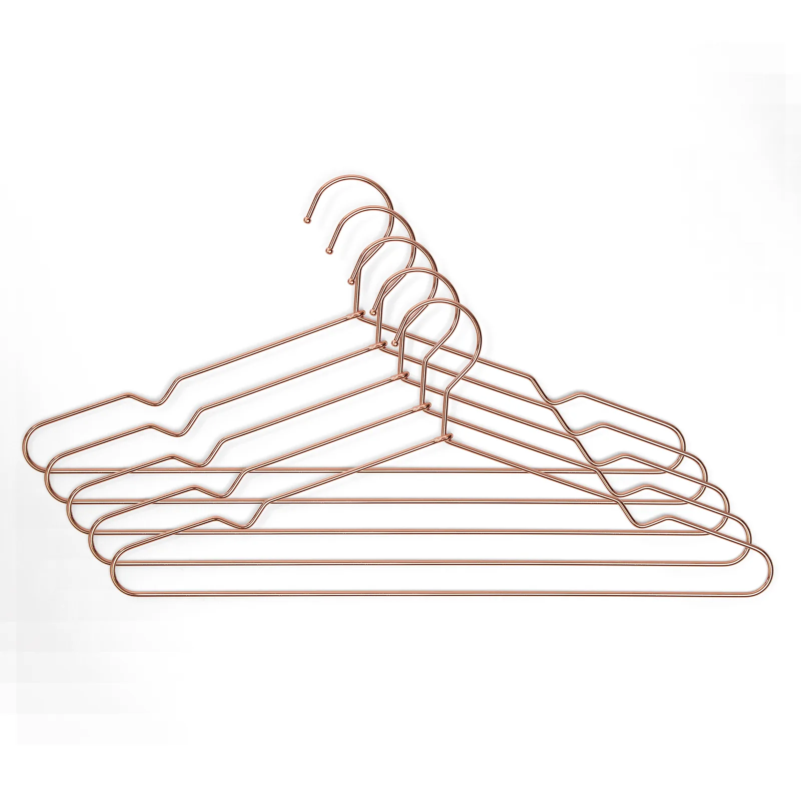 Lot de 5 cintres en cuivre - Cuivre — vue 3