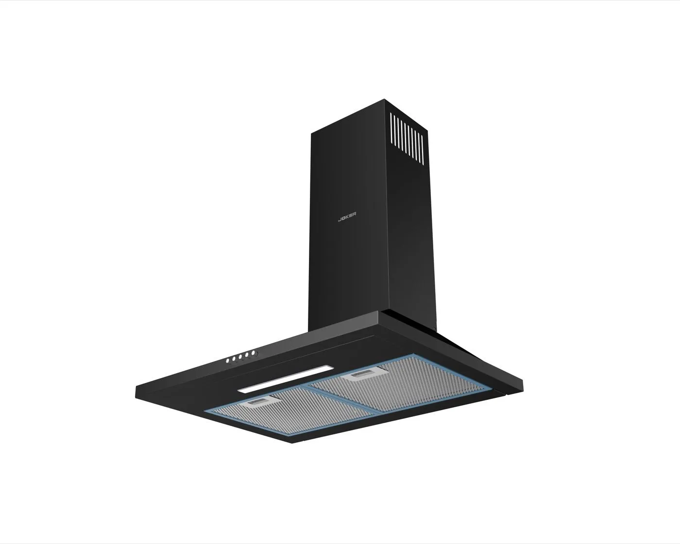Hotte Pyramide Élégante 60 cm — Noir – vue 2