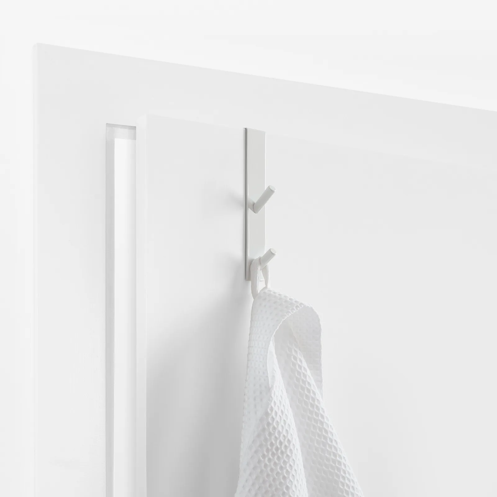 Suspension pour porte 2 crochet - Blanc — vue 2