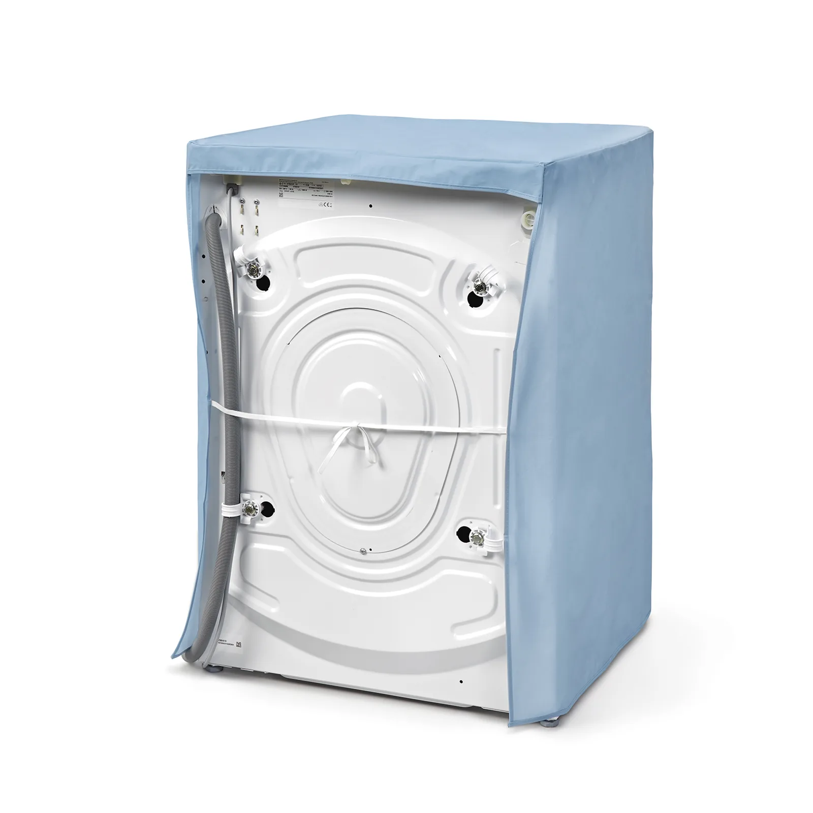 Housse pour machine à laver - 84 x 60 x 60 cm - Bleu — vue 3