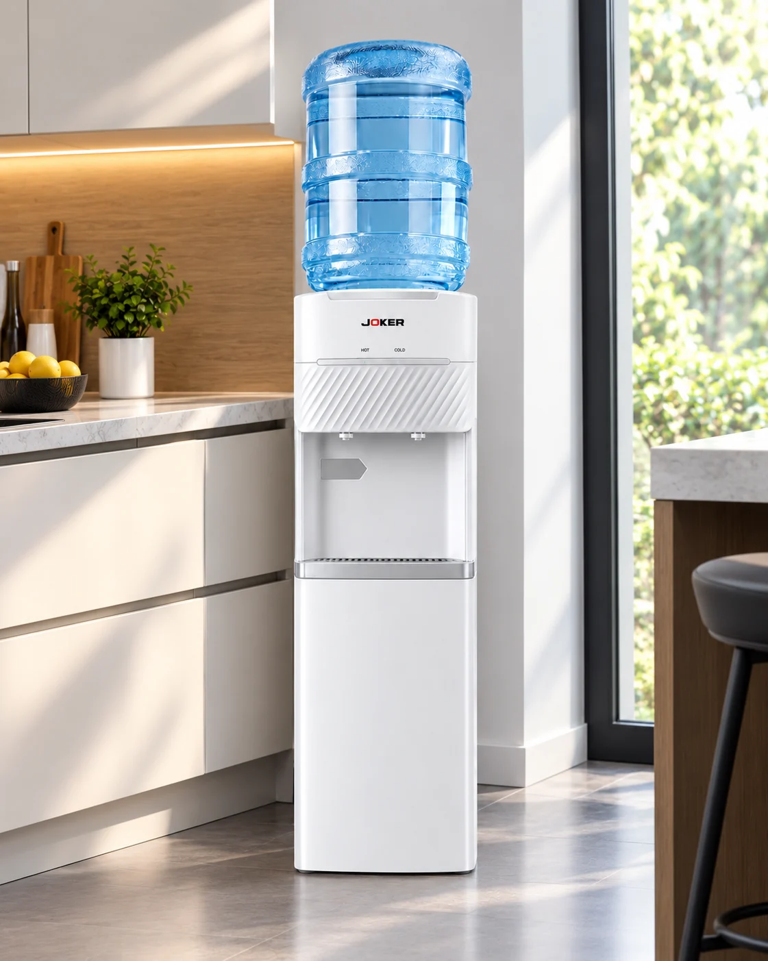 Fontaine à Eau Posable — Blanc – vue 2