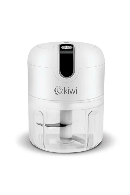 Mini hachoir rechargeable - Blanc — vue 3