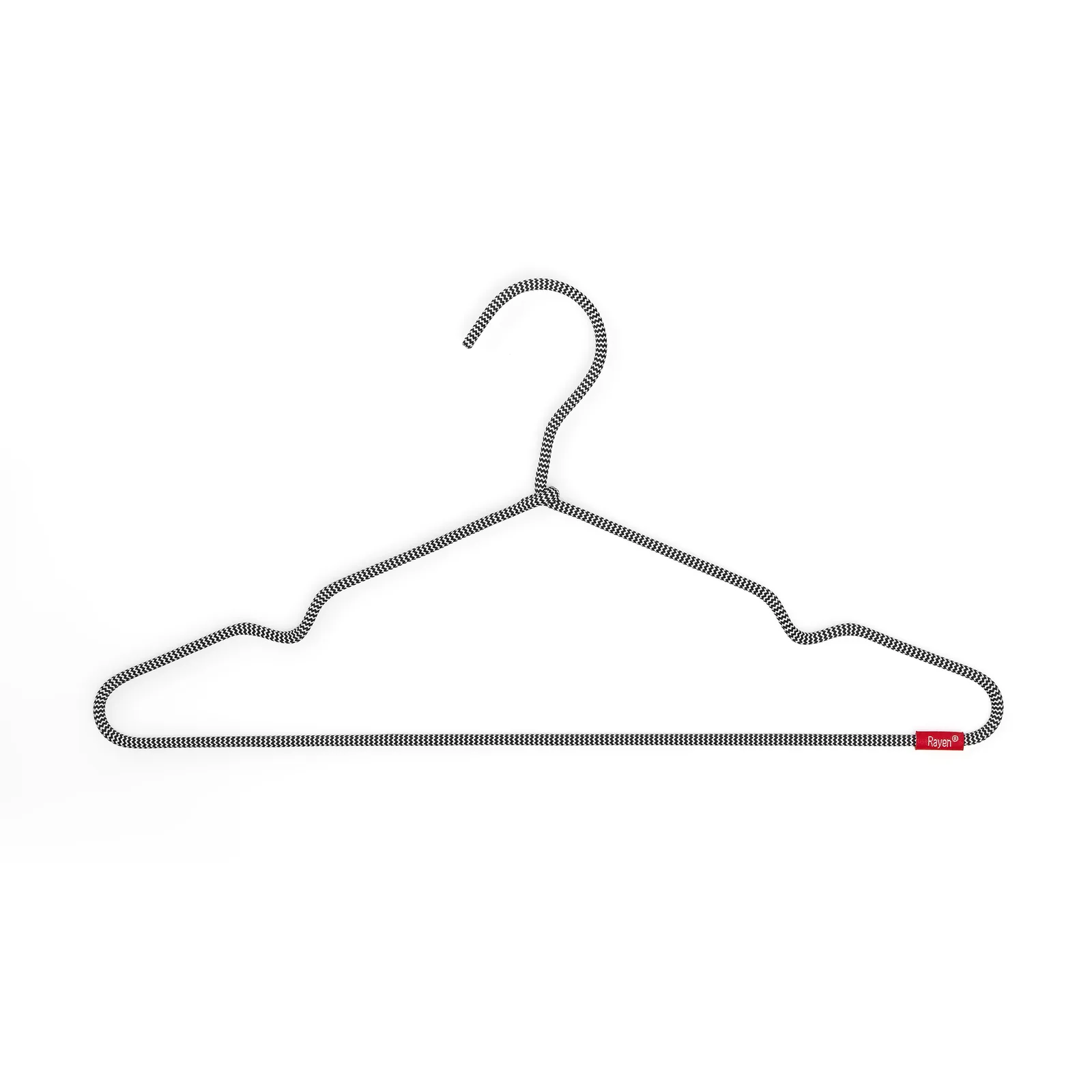 Lot de 6 cintres antidérapants - Gris — vue 4