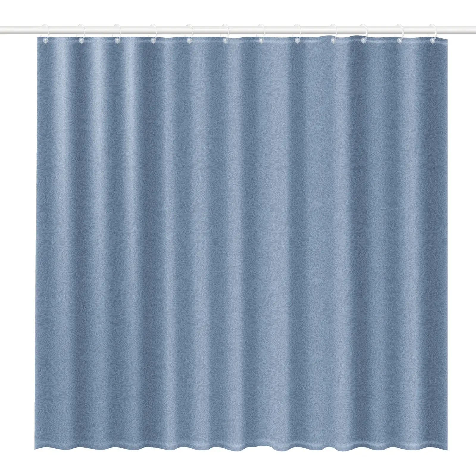 Rideau de salle de bain - 180 x 200 cm - Bleu — vue 2