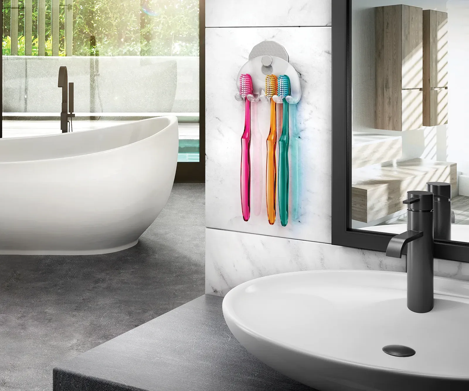 Porte brosses à dents — vue 2