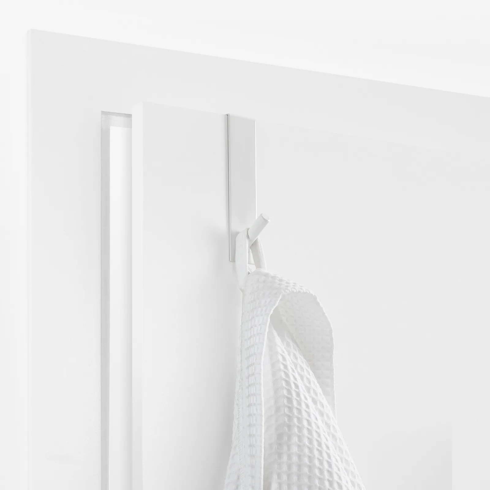 Suspension pour porte 1 crochet - Blanc — vue 2