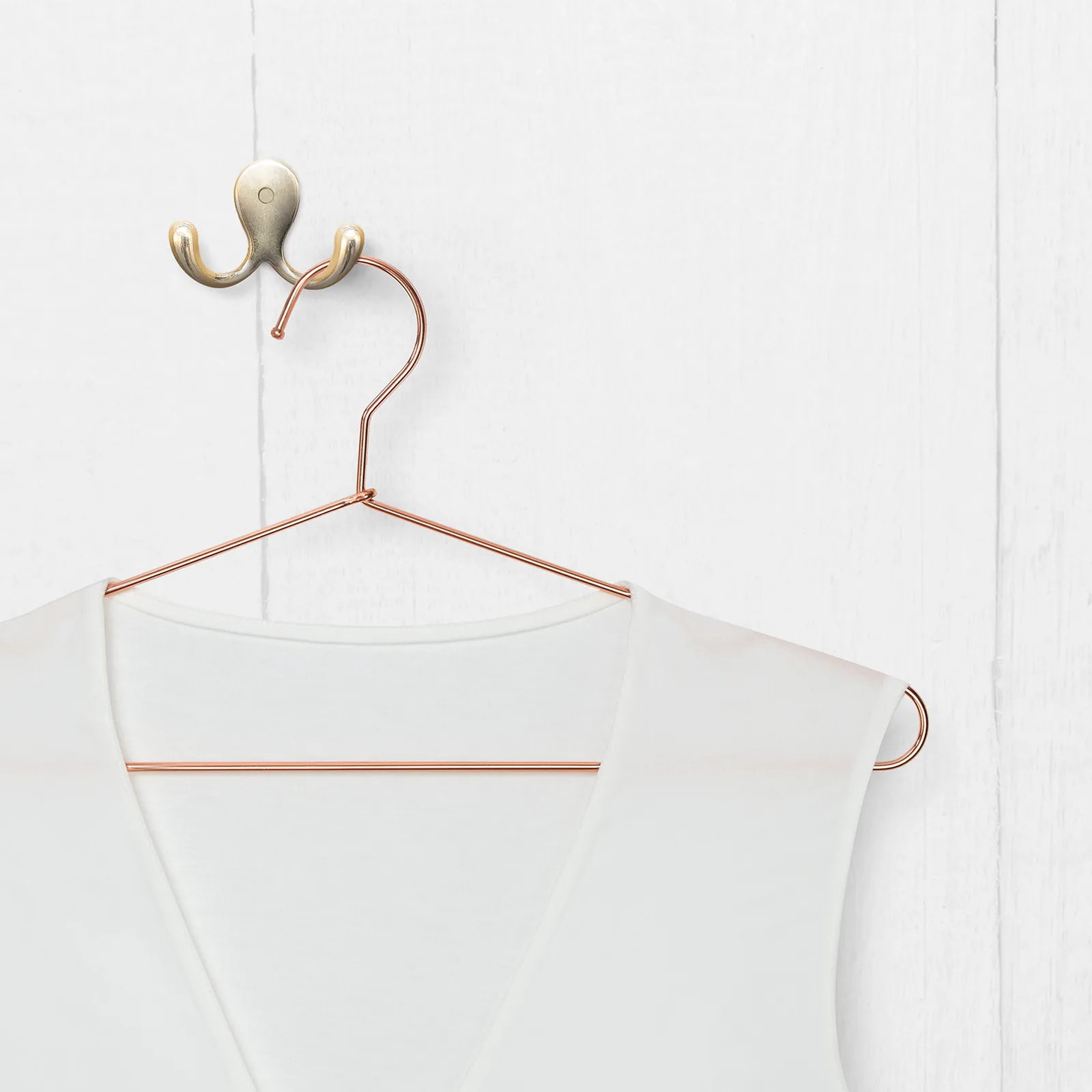 Lot de 5 cintres en cuivre - Cuivre — vue 2