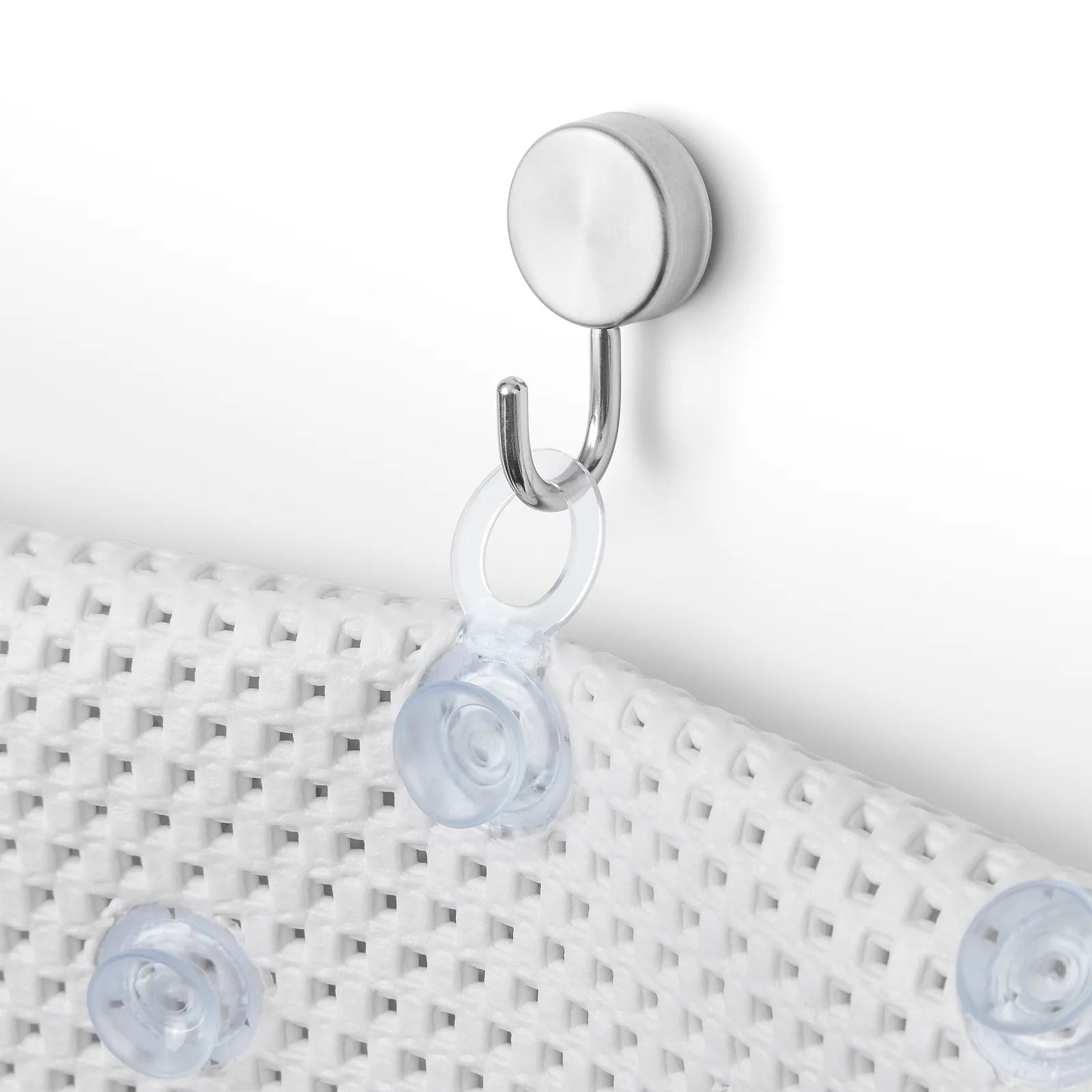 Tapis de bain - 45x91 cm - Blanc — vue 2